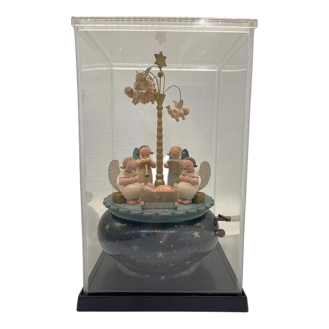 Wendt Kuhn Cradle Angels Music Box Angel Figure Collectible Home Decor (1 of 6)