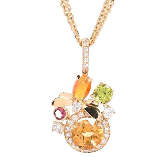 Chaumet Attrape Moi Bee Diamond 18k Yellow Gold Pendant Necklace with Paper Box: Chaumet Attrape Moi Bee Diamond 18k Yellow Gold Pendant Necklace with Paper Box Item Specifics: Pendant Shape: Bee Closure: Lobster Occasion: Anniversary Birthday Christening Christmas Confirmation/Co