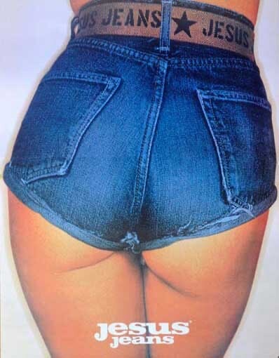 Oliviero Toscani Jeans 1970 Vintage By Jesus Linen Poster: Oliviero Toscani Jeans 1970 Vintage By Jesus Linen Poster Item Specifics: Artist: Toscani Oliviero Size: Medium Color: Blue Date Of Creation: 1952 Title: Jesus Jeans Material: Canvas Paper Certificate