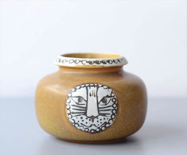 Style Flower Vase Vintage Collectible Gustavsberg LARSON (1 of 7)