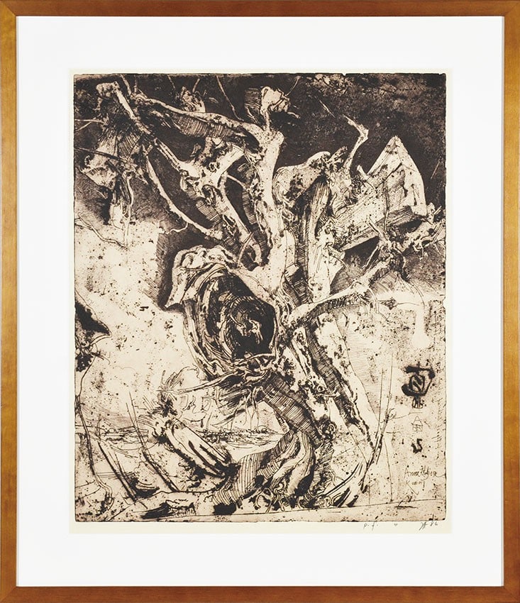 Horst Janssen Laokoon 1986 Signed Etching Copperplate Print Framed Large: Horst Janssen Laokoon 1986 Signed Etching Copperplate Print Framed Large Item Specifics: Artist: Horst Janssen Subject: Laokoon Material: Copperplate print on paper Style: Japanese Product Disclaimer: