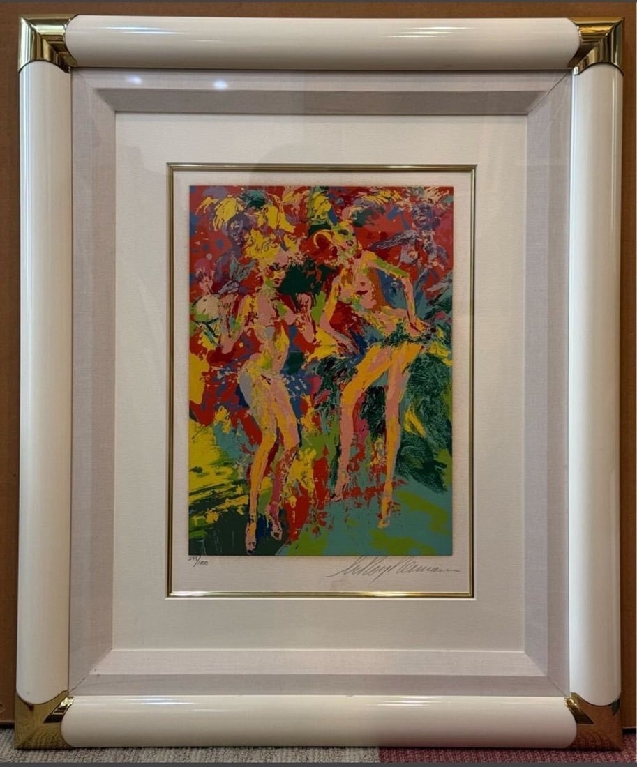 Vibrant Signed Serigraph Art Print Limited Neiman Leroy: Vibrant Signed Serigraph Art Print Limited Neiman Leroy Item Specifics: Artist: LeRoy Neiman Type: Limited edition Serigraph Year Of Production: 1981 Style: Impressionism Theme: DANCERS Material: Seri