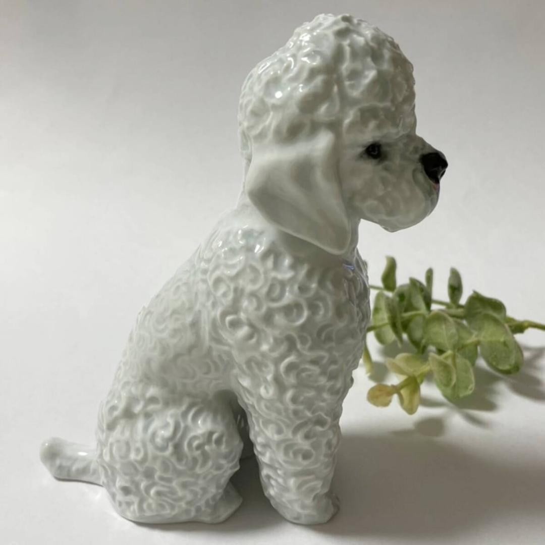ROSENTHAL Poodle Figurine White Porcelain Dog Vintage Interior Collectible: ROSENTHAL Poodle Figurine White Porcelain Dog Vintage Interior Collectible Item Specifics: Type: Figurine Dog Breed: Poodle Animal Class: Dog Material: Porcelain Product Disclaimer: All collectibles a