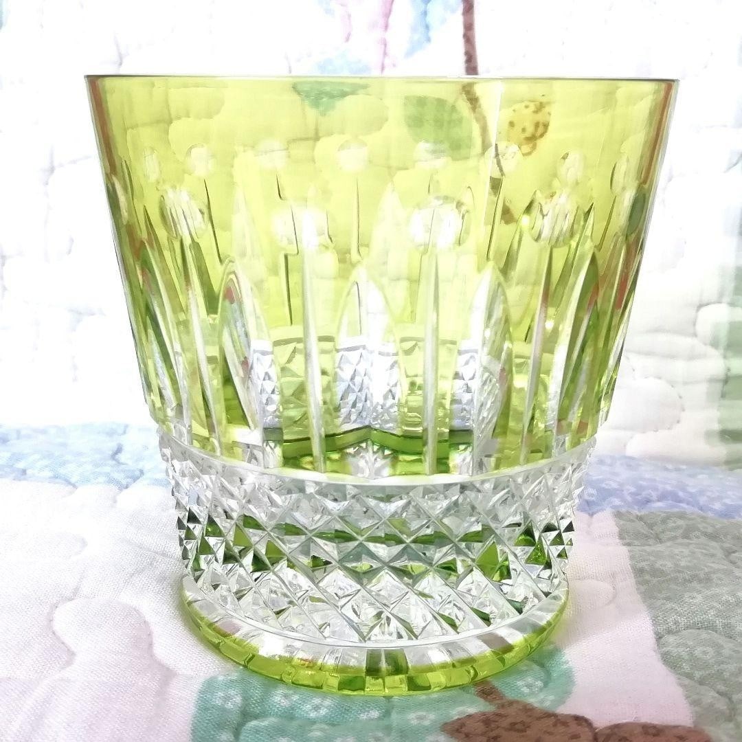 Saint Louis Tommy Highball Glass Chartreuse Lignt Green Collectible Drinkware (1 of 8)
