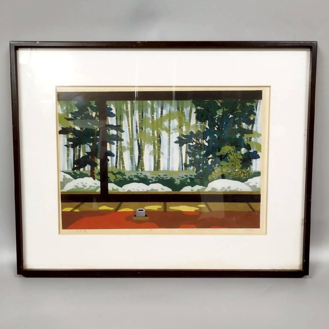 Masao Ido Hosen in Woodblock 1988 Signed ED 78/ 150 Framed Japanese Art: Masao Ido Hosen in Woodblock 1988 Signed ED 78/ 150 Framed Japanese Art Item Specifics: Artist: Masao Ido Signed By: Masao Ido Image Orientation: Landscape Size: Large Signed: Yes Title: Hosen-in Temp