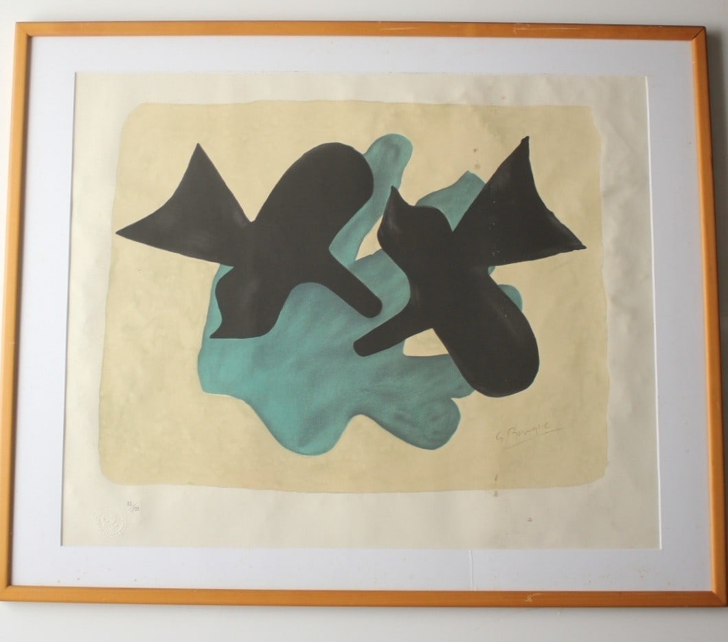 Georges Braque Plias et Nle Lithograph Signed ED 82/ 199 embossed Seal Authentic: Georges Braque Plias et Nle Lithograph Signed ED 82/ 199 embossed Seal Authentic Item Specifics: Brand: NO BRAND Provenance: NA Country: Japan Culture: NA California Prop 65 Warning: NA Product Discla