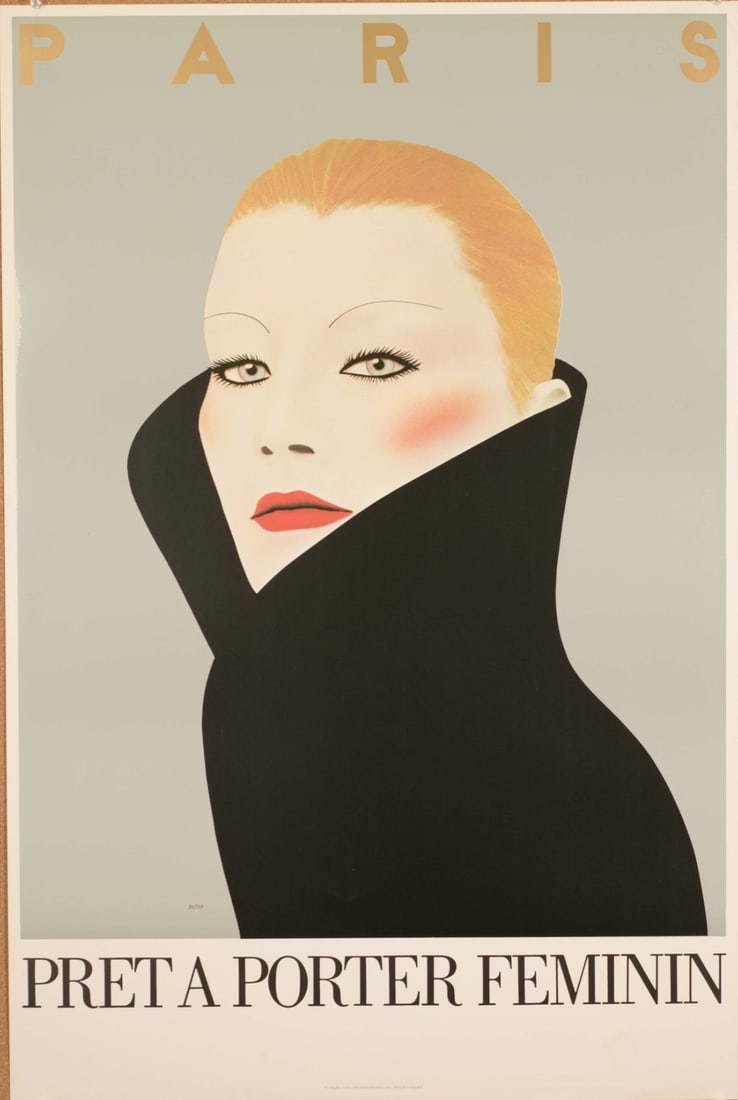 Razzia Pret A Porter Feminin 1981 Poster For Fashion Week Paris: Razzia Pret A Porter Feminin 1981 Poster For Fashion Week Paris Item Specifics: Artist: Razzia Unit Of Sale: Single Piece Size: Medium Date Of Creation: 1982 Framing: Unframed Region Of Origin: Paris 