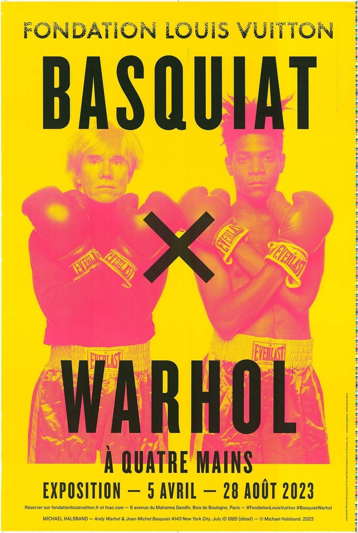 Basquiat x Warhol Quatre Mains MICHAEL HALSBAND 66" Offset Lithograph 46.5: Basquiat x Warhol Quatre Mains MICHAEL HALSBAND 66" Offset Lithograph 46.5 Item Specifics: Artist: Michael Halsband Brand: Halsband Michael Exact Year: 2022 Height: 66 Item Height: 66 Subject: Portrai