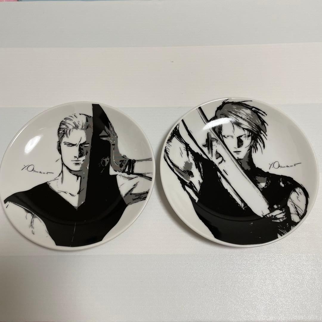 Final Fantasy VIII Plate 2p Seifer Squall Yoshitaka Amano Art Exhibition: Final Fantasy VIII Plate 2p Seifer Squall Yoshitaka Amano Art Exhibition Item Specifics: Type: Plate Item Height: NA Color: Multicolor Theme: Anime & Manga Item Width: NA Product Disclaimer: Please re