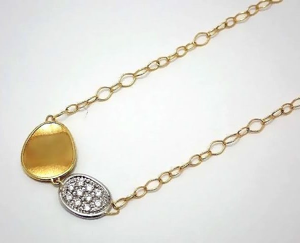 Diamond Lunaria Necklace Pendant Yellow 18k Gold Box Paper: Diamond Lunaria Necklace Pendant Yellow 18k Gold Box Paper Item Specifics: Pendant Shape: Oval Main Stone Creation: Natural Closure: Lobster Occasion: Anniversary Birthday Christmas Engagement Graduat