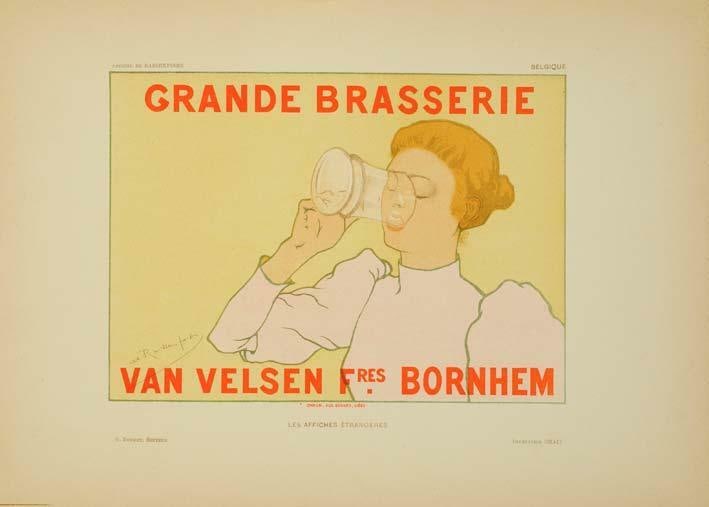 Original Vintage Poster Brasserie Etrangeres For Rassenfoss 1897: Original Vintage Poster Brasserie Etrangeres For Rassenfoss 1897 Item Specifics: Artist: RASSENFOSSE Style: Art Nouveau Date Of Creation: 1897 Year Of Production: 1897 Width (Inches): 9 Subject: VENTE