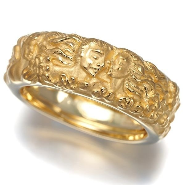 US 5 EU 49 Paper 18k Yellow Gold Band Ring with Carrera: US 5 EU 49 Paper 18k Yellow Gold Band Ring with Carrera Item Specifics: Shape: Adam & Eve Occasion: Anniversary Birthday Christening Christmas Engagement Graduation Mother's Day Valentine's Day Weddin