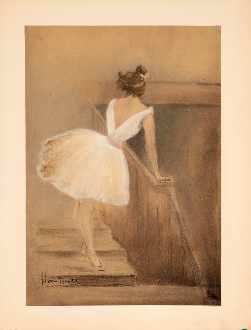 Estampe Moderneoriginal Vintage French Poster Dans Les Coulisses By Boutet 1897: Estampe Moderneoriginal Vintage French Poster Dans Les Coulisses By Boutet 1897 Item Specifics: Artist: BOUTET Unit Of Sale: Single Piece Size: 12x16 Color: Beige Date Of Creation: 1897 Material: Pape