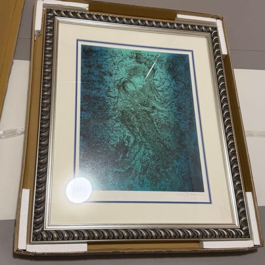 Yoshitaka Amano Water Dream DX Final Fantasy X FFX Hand Signed Giclee Print COA (1 of 8)