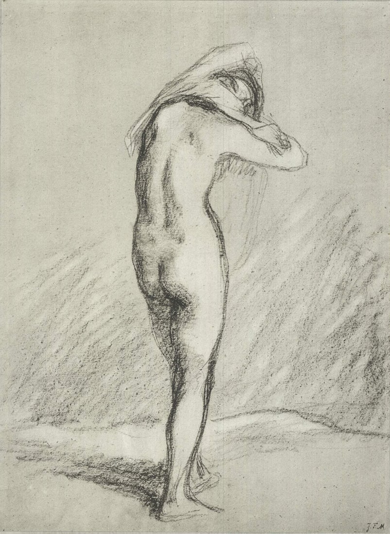 JEAN-FRANCOIS MILLET Donna Che Si Togue La Camilia 12.75" x 9.5" Lithograph 1950: JEAN-FRANCOIS MILLET Donna Che Si Togue La Camilia 12.75" x 9.5" Lithograph 1950 Item Specifics: Artist: Jean-Francois Millet Brand: Millet Jean-Francois Exact Year: 1950 Height: 12.75 Item Height: 12