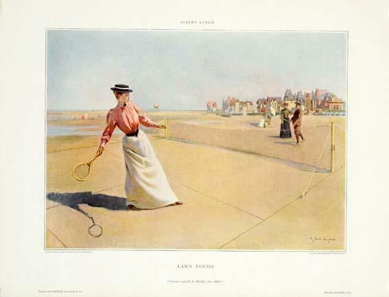Lawn Tennis Original Vintage Poster Match For Figaro Illustre 1898: Lawn Tennis Original Vintage Poster Match For Figaro Illustre 1898 Item Specifics: Size: Small (up to 12in.) Style: Art Nouveau Date Of Creation: 1898 Year Of Production: 1898 Width (Inches): 12 Subje