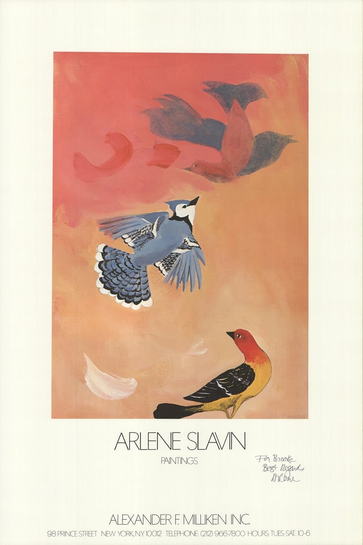 ARLENE SLAVIN Paintings SIGNED 31.5" x 21" Offset Lithograph Contemporary Red O: ARLENE SLAVIN Paintings SIGNED 31.5" x 21" Offset Lithograph Contemporary Red O Item Specifics: Artist: Arlene Slavin Brand: Slavin Arlene Country/Region Of Origin: USA Height: 31.5 Item Height: 31.5 