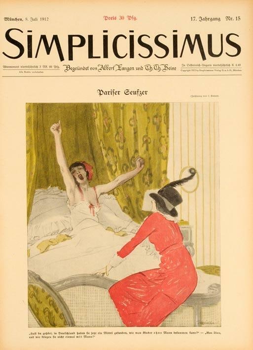 Linen Original By Kainer Boudoir Simplicissimus 1913: Linen Original By Kainer Boudoir Simplicissimus 1913 Item Specifics: Size: Small (up to 12in.) Artist: KAINER Style: Art Nouveau Date Of Creation: 1913 Year Of Production: 1913 Width (Inches): 11 Subj