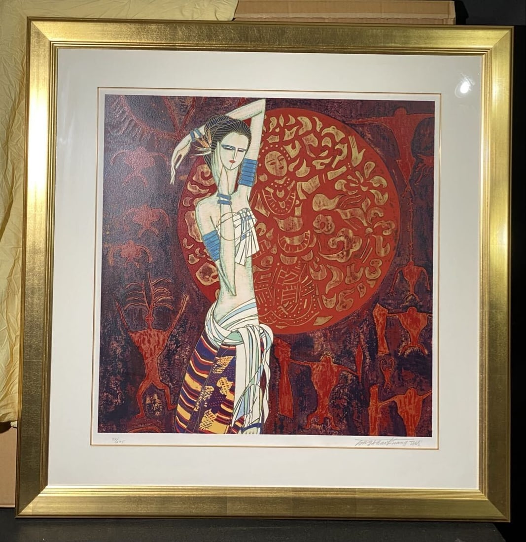 Kuang Shao Ting Limited Edition June Bride Serigraph Signed Framed: Kuang Shao Ting Limited Edition June Bride Serigraph Signed Framed Item Specifics: Unit Of Sale: Single Piece Artist: Ting Shao Kuang Signed By: Ting Shao Kuang Size: Medium (up to 36in.) Signed: Yes 