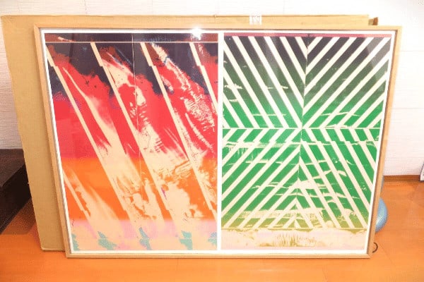 Mitsuo Kano Large Lithograph Illumination 1986 No 21 Hand Signed Ed 34 35: Mitsuo Kano Large Lithograph Illumination 1986 No 21 Hand Signed Ed 34 35 Item Specifics: Artist: Mitsuo Kano Subject: Abstract Material: Paper Style: Japanese Size: 88 x 124 cm Year Of Production: 19