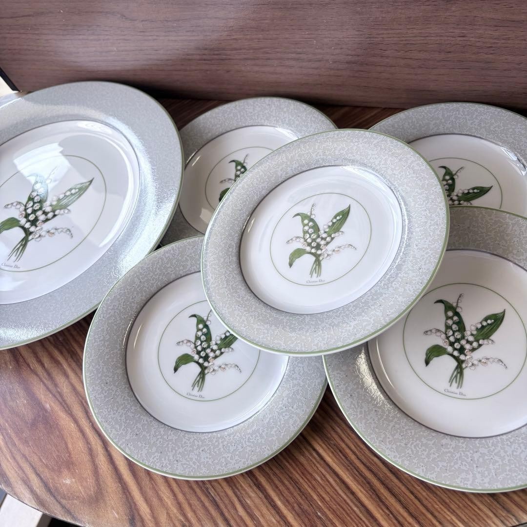 Meat Plate Dish Set La Foret Milly Christian Dior 6 6.5in 10.6in: Meat Plate Dish Set La Foret Milly Christian Dior 6 6.5in 10.6in Item Specifics: Origin: NA Number Of Items In Set: NA Antique: NA Shape: NA Occasion: NA Item Length: NA Vintage: NA Care Instructions: