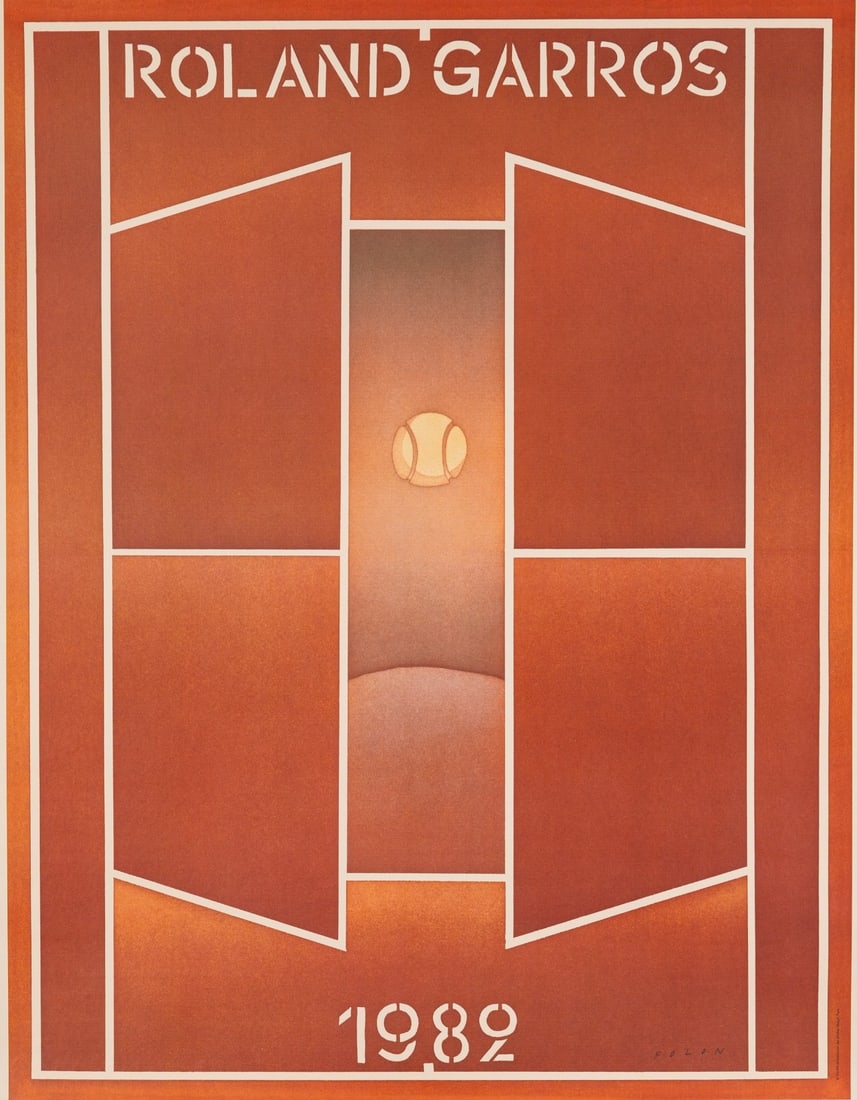 Roland Garros Jean-Michel Folon 82 Maeght Diteur Paris (1 of 3)