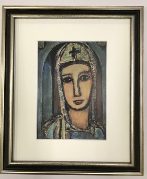GEORGES ROUAULT VERONIQUE Etching 1962 Framed Collectible Art: GEORGES ROUAULT VERONIQUE Etching 1962 Framed Collectible Art Item Specifics: Primary Material: Paper Color: Multi-Color Original/Reproduction: Vintage Original Region Of Origin: Japan Maker: Georges
