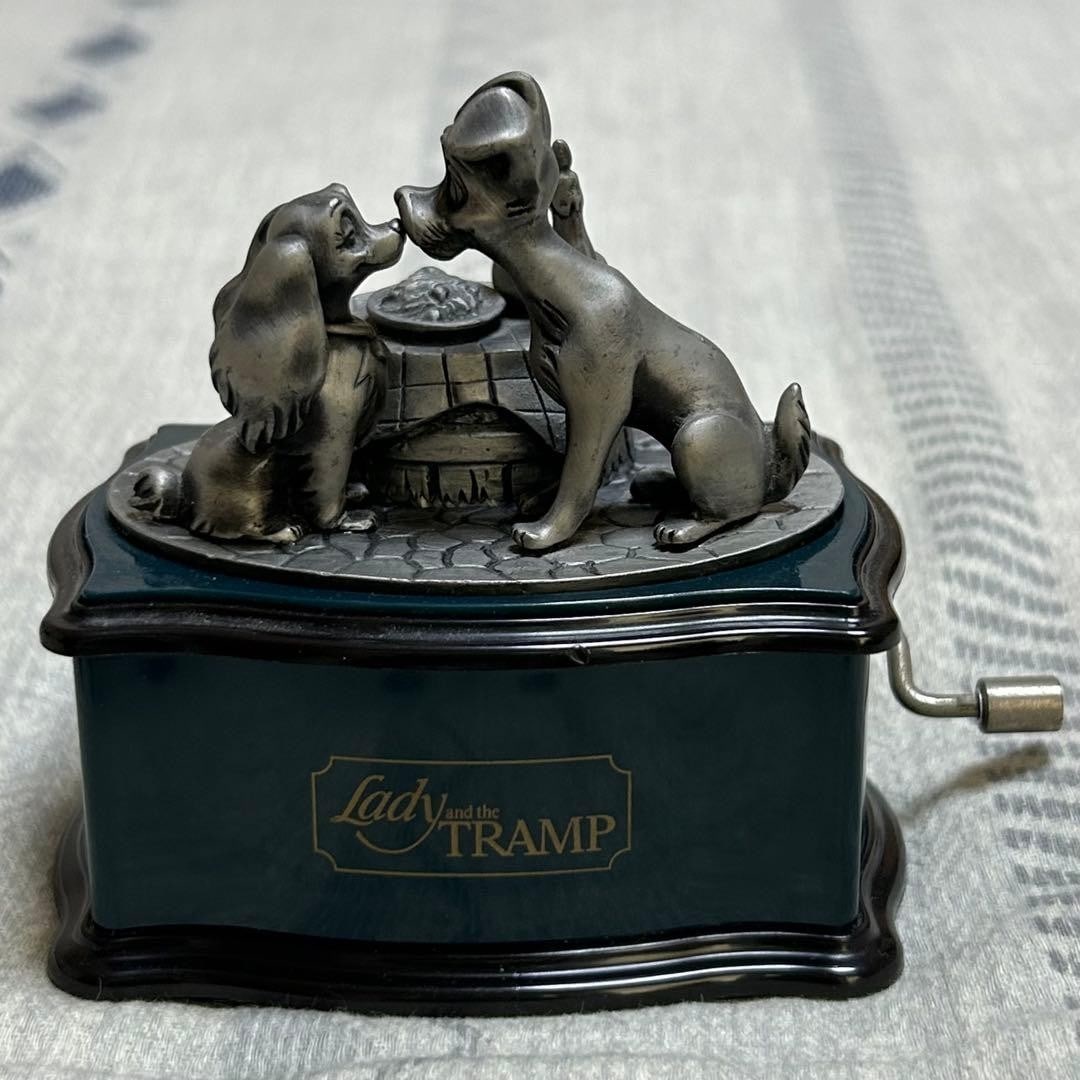Lady Tramp Disney Music Box Working Collectible Ornament (1 of 7)