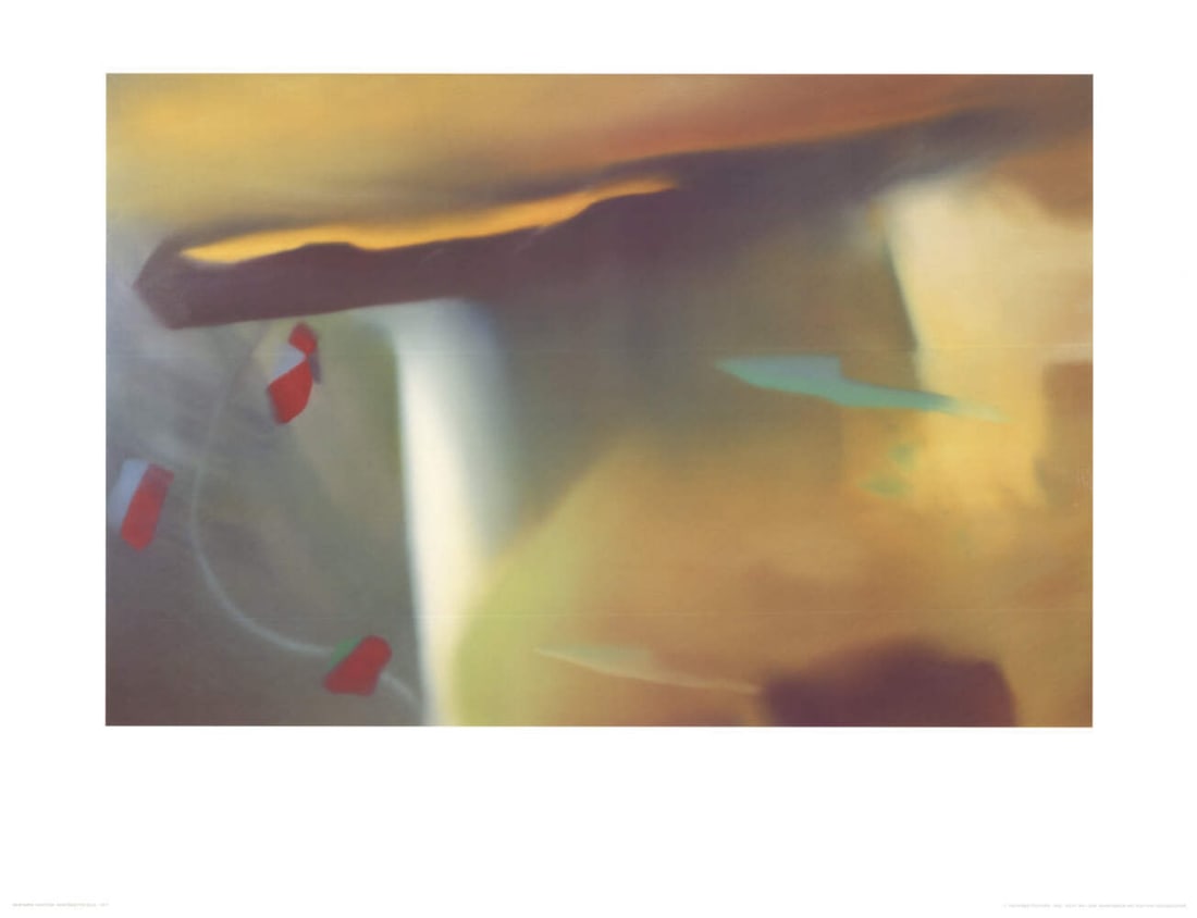 GERHARD RICHTER Abstrakte Bilder (No Text) 27.5" x 35.25" Poster 2004 Contempora (1 of 11)