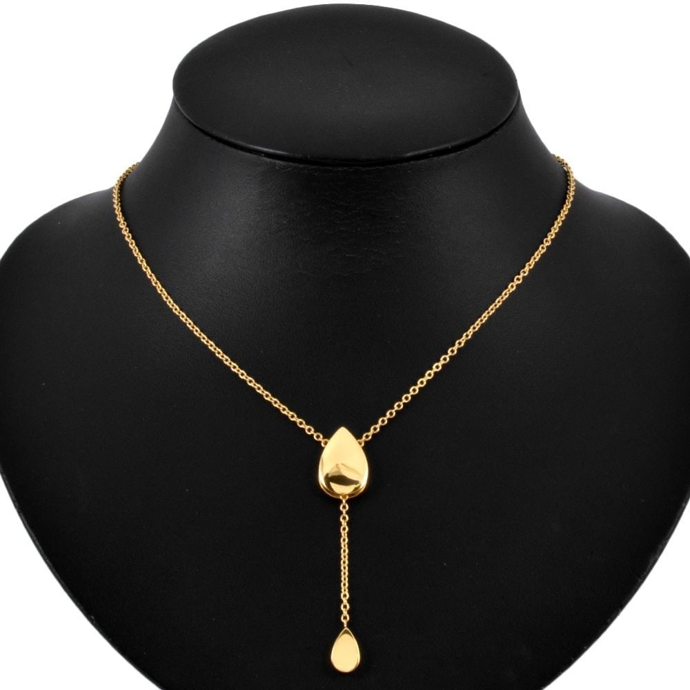 Piaget Magic Reflection Teardrop 18k Yellow Gold Y Drop Necklace Pendant 11.9g: Piaget Magic Reflection Teardrop 18k Yellow Gold Y Drop Necklace Pendant 11.9g Item Specifics: Pendant Shape: Teardrop Closure: Lobster Occasion: Anniversary Birthday Christening Christmas Confirmatio