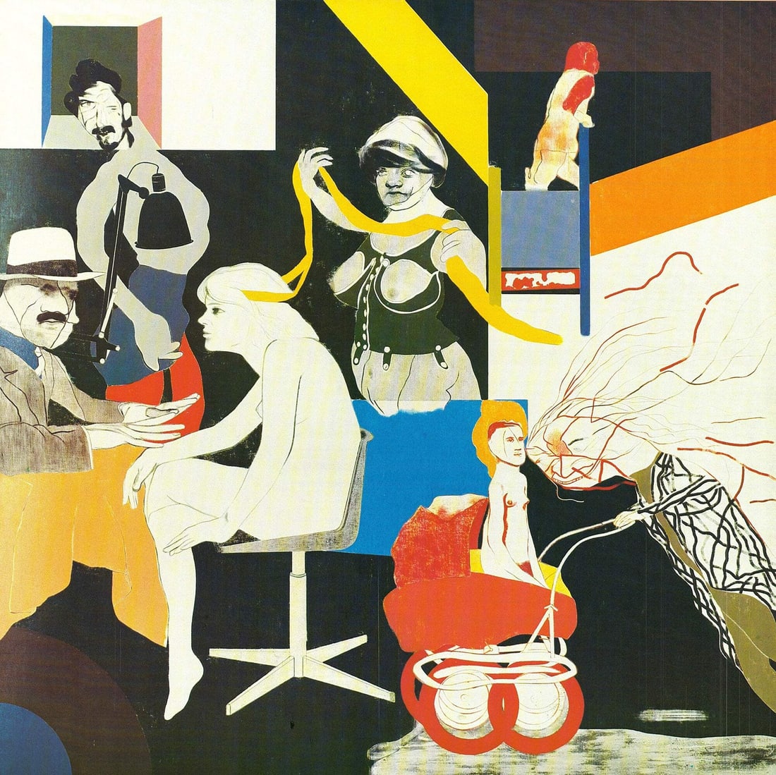 KITAJ R.B. The 35" x 23" Offset Lithograph 1981 - 2