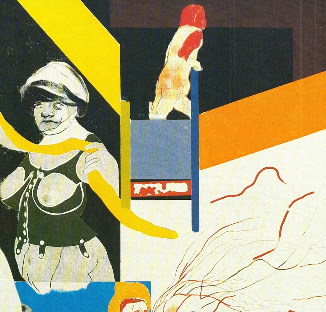 KITAJ R.B. The 35" x 23" Offset Lithograph 1981 - 4