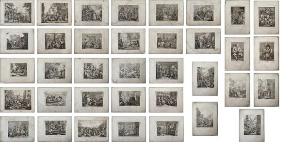 Hogarth Copperplate Prints Collection Portfolio Art Book Bunsei Shoin: Hogarth Copperplate Prints Collection Portfolio Art Book Bunsei Shoin Item Specifics: Artist: William Hogarth Subject: Art Book Material: Paper Style: Japanese Size: 27 x 37 cm Product Disclaimer: Ple