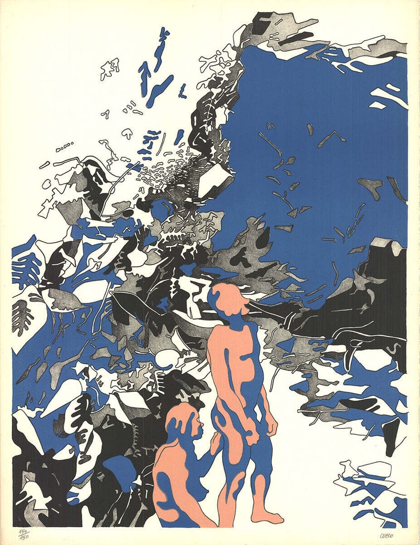SIGNED LITHOGRAPH 27.25" x 21" BY HENRI CUECO: SIGNED LITHOGRAPH 27.25" x 21" BY HENRI CUECO Item Specifics: Artist: Henri Cueco Brand: Cueco Henri Height: 27.25 Item Height: 27.25 Subject: Botanical Type: Lithograph Artist: Henri Cueco Title: Unt