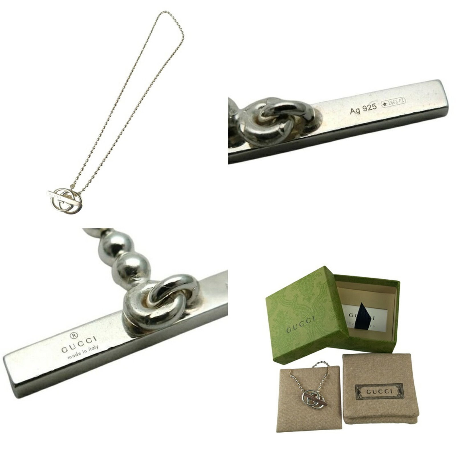 GUCCI Silver 925 - 8