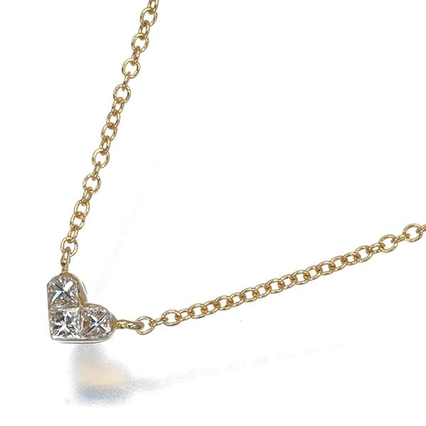Star Jewelry Necklace Diamond 0.05Ct Mysterious Heart 18K Yg: Star Jewelry Necklace Diamond 0.05Ct Mysterious Heart 18K Yg 18k Yellow Gold Mysterious Heart Pendant Necklace features a 0.05ct natural diamond, set in a beautiful pendant design. The necklace boasts