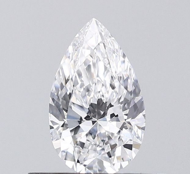 GIA Pear 0.41ct D IF - Loose Natural Diamond: GIA Pear 0.41ct D IF - Loose Natural Diamond GIA-certified, this 0.41ct pear-shaped diamond boasts a D color, IF clarity, and EX polish, with a VG symmetry. Measuring 6.62L x 4.01W x 2.59H, its