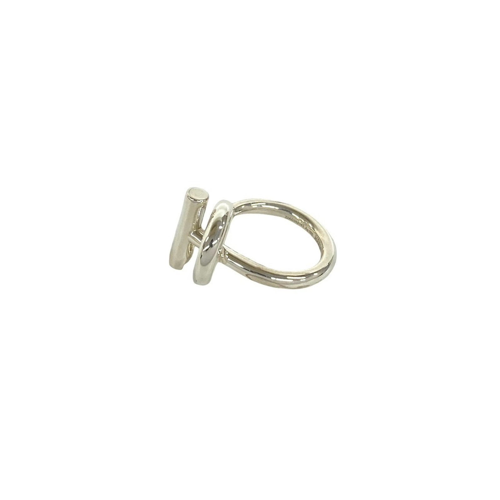HERMES Band Ring Silver 925 - 4