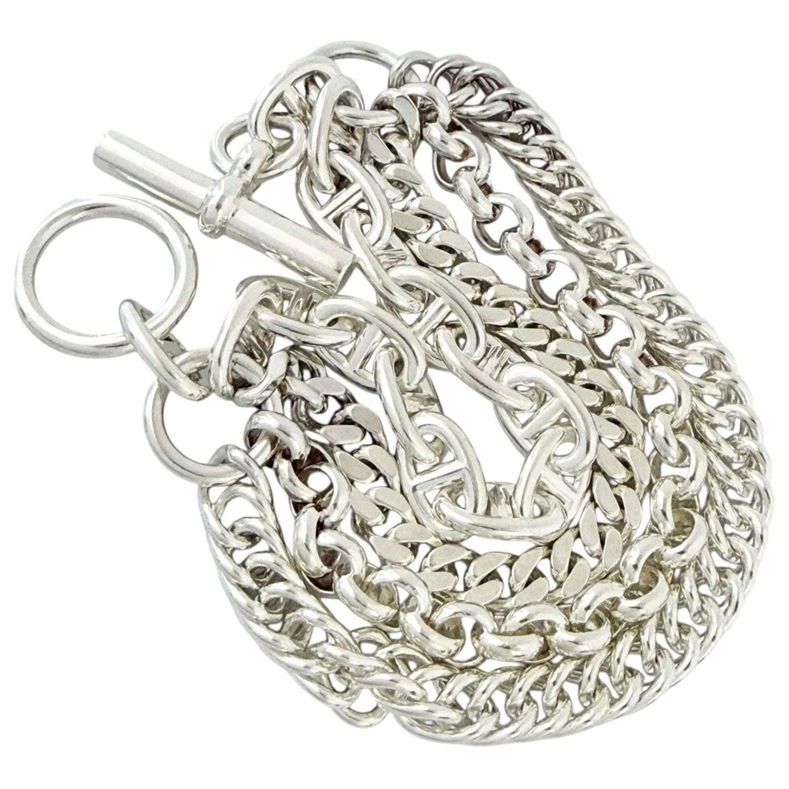HERMES Charm Bracelet Silver 925 - 2