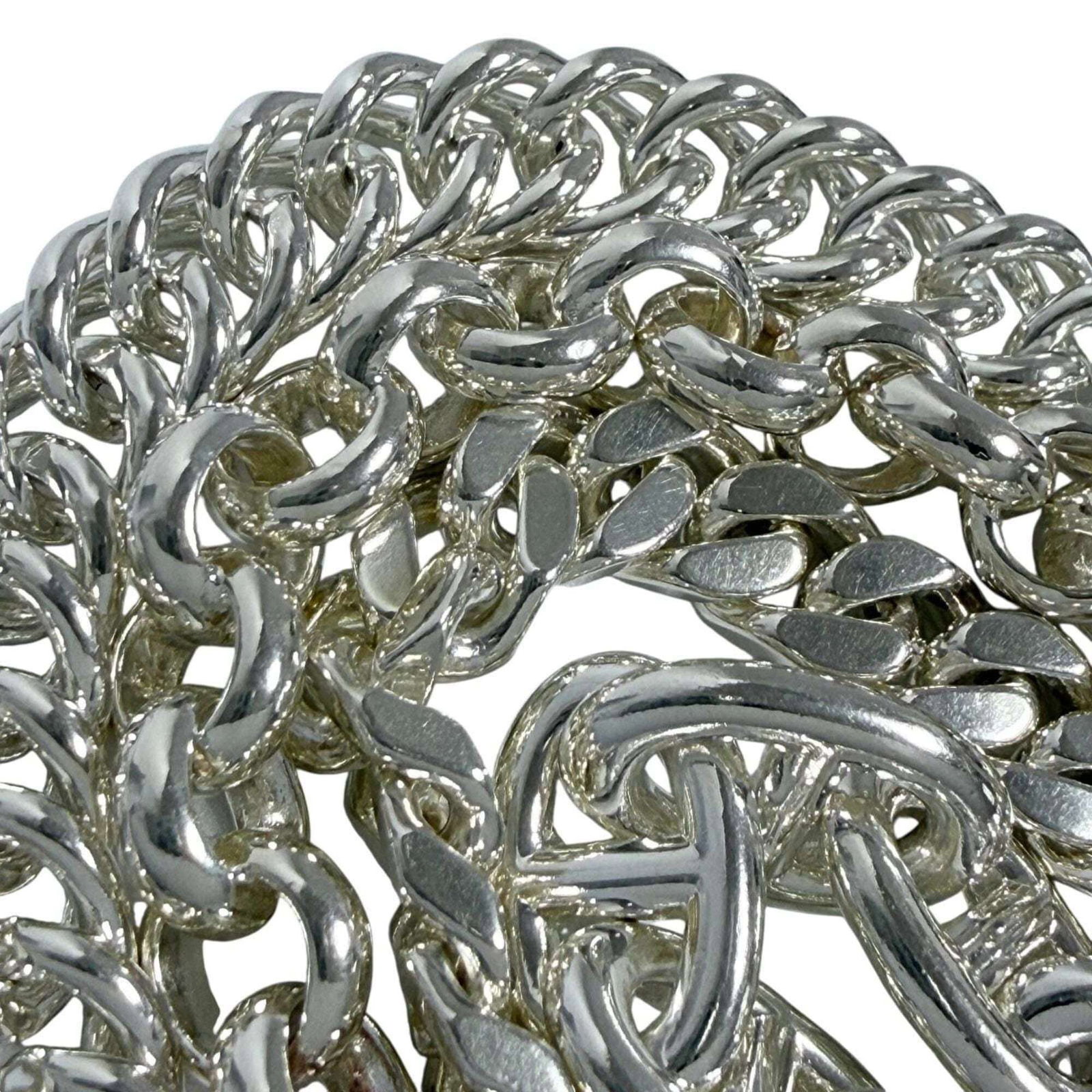 HERMES Charm Bracelet Silver 925 - 4
