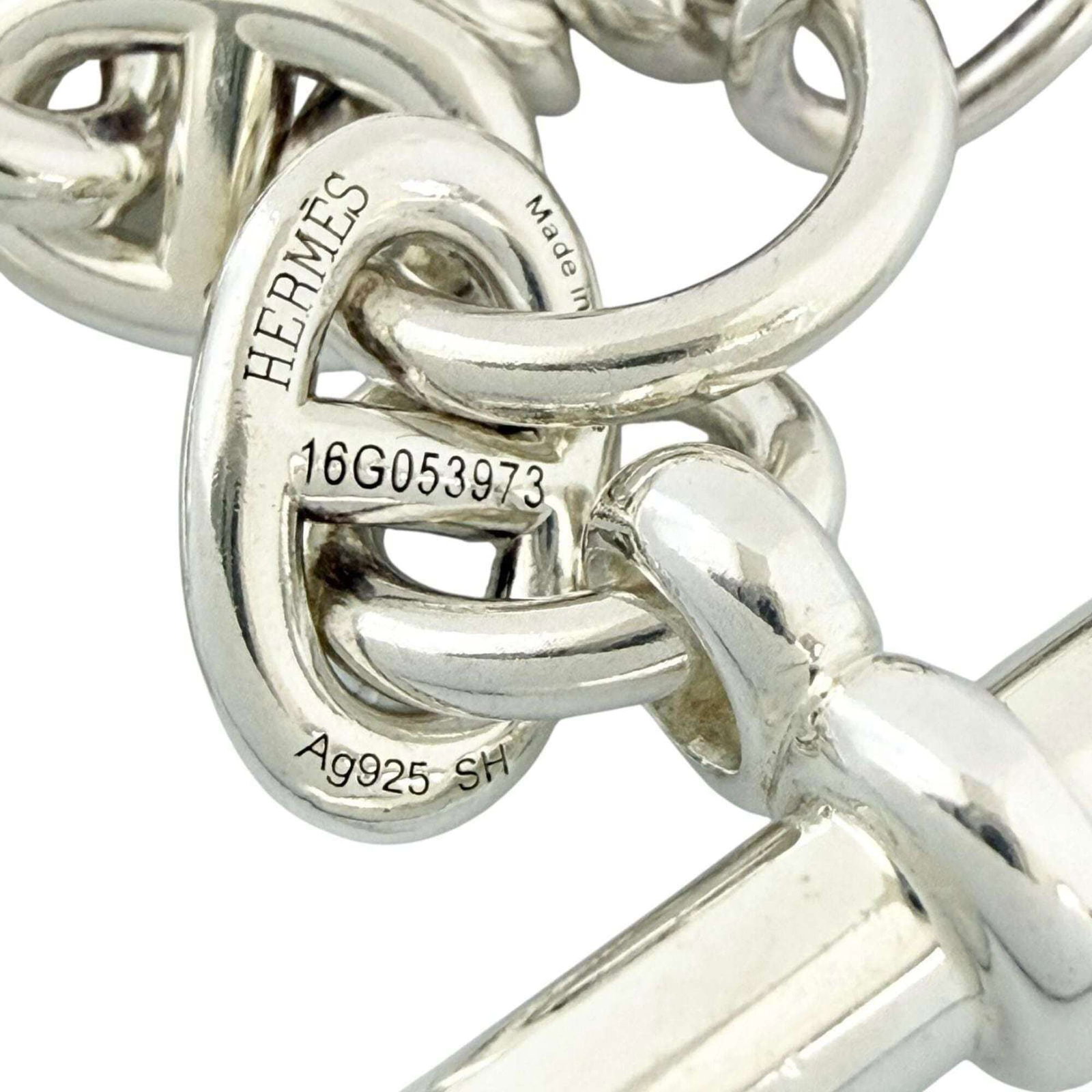 HERMES Charm Bracelet Silver 925 - 6