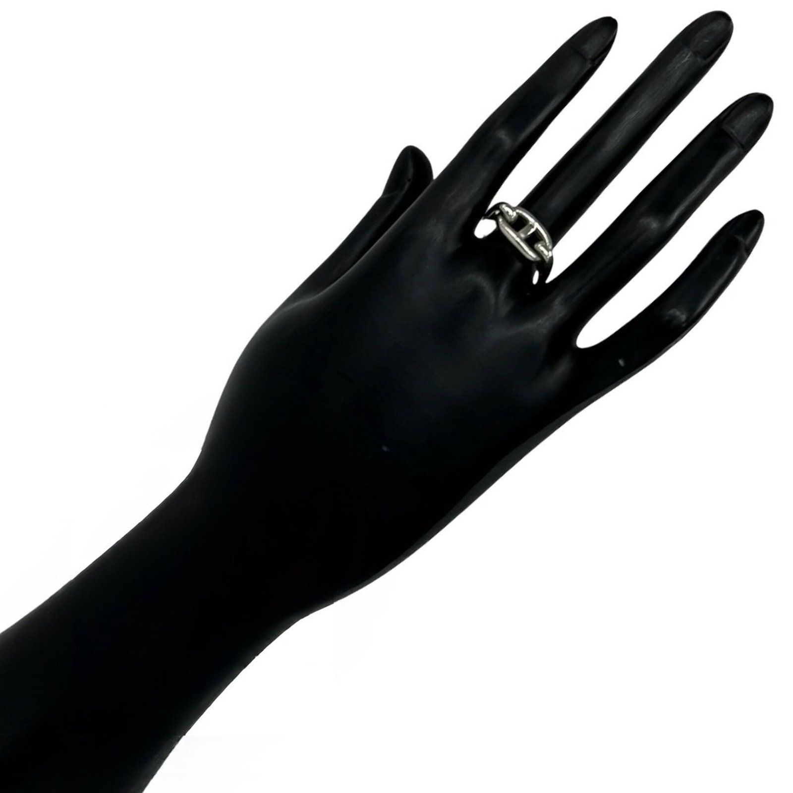 HERMES Band Ring Silver 925 - 2