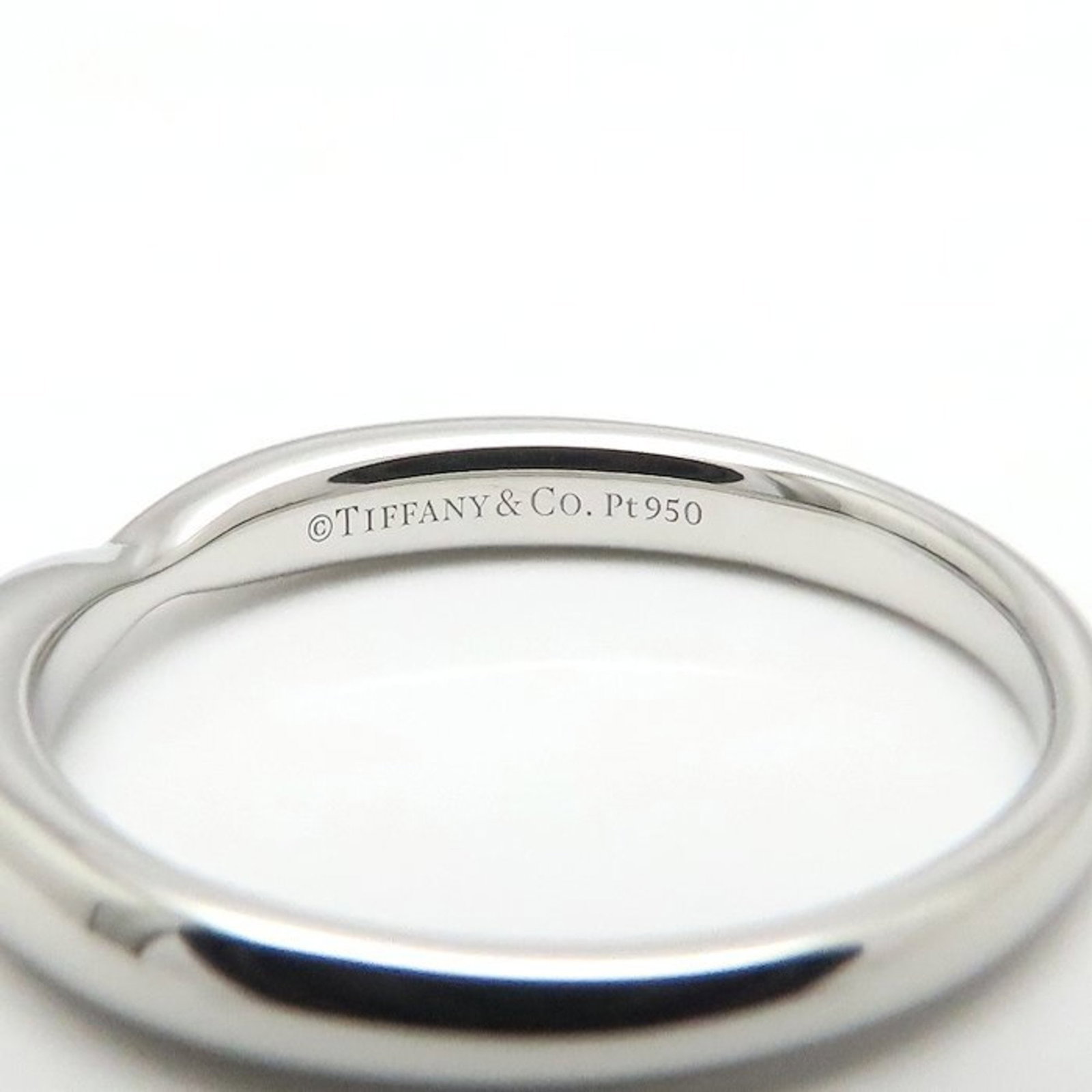 TIFFANY Wedding Ring Platinum 950 - 8
