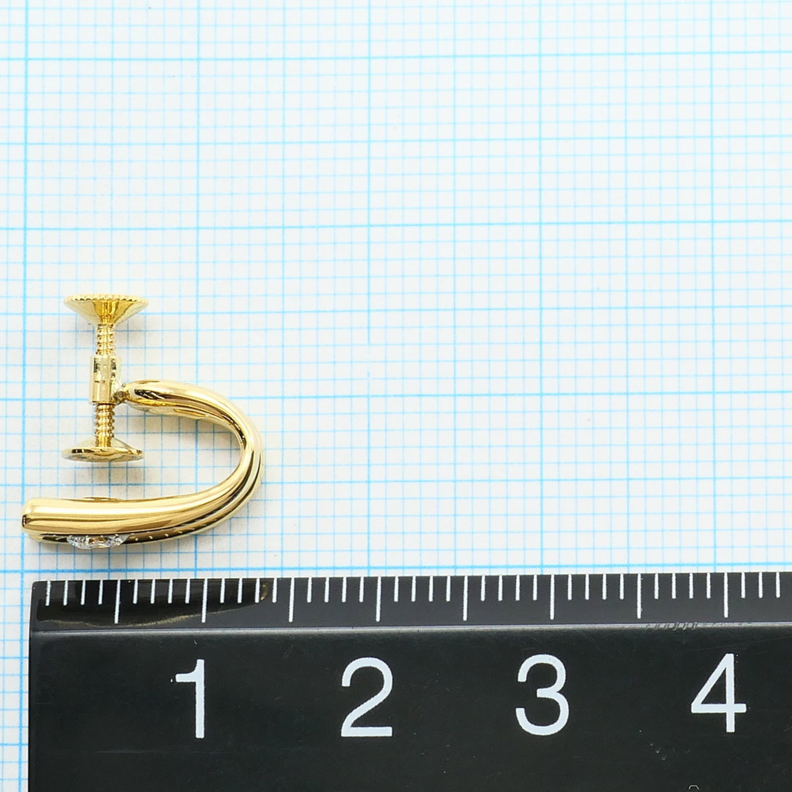 Clip Earrings Yellow Gold (18K) - 6