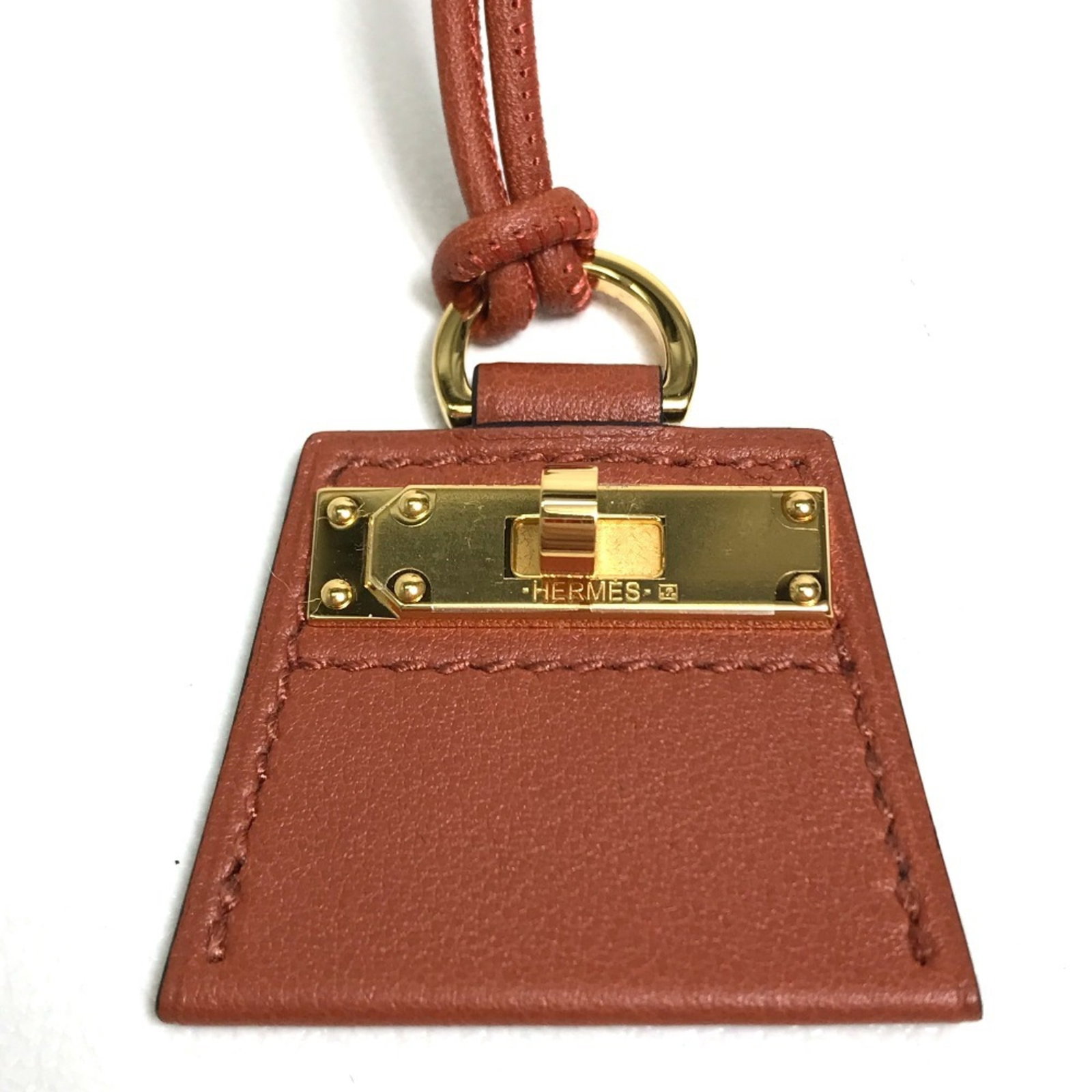 HERMES Leather Brown - 3