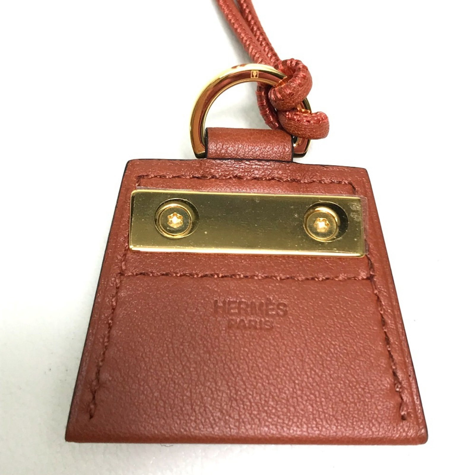 HERMES Leather Brown - 4