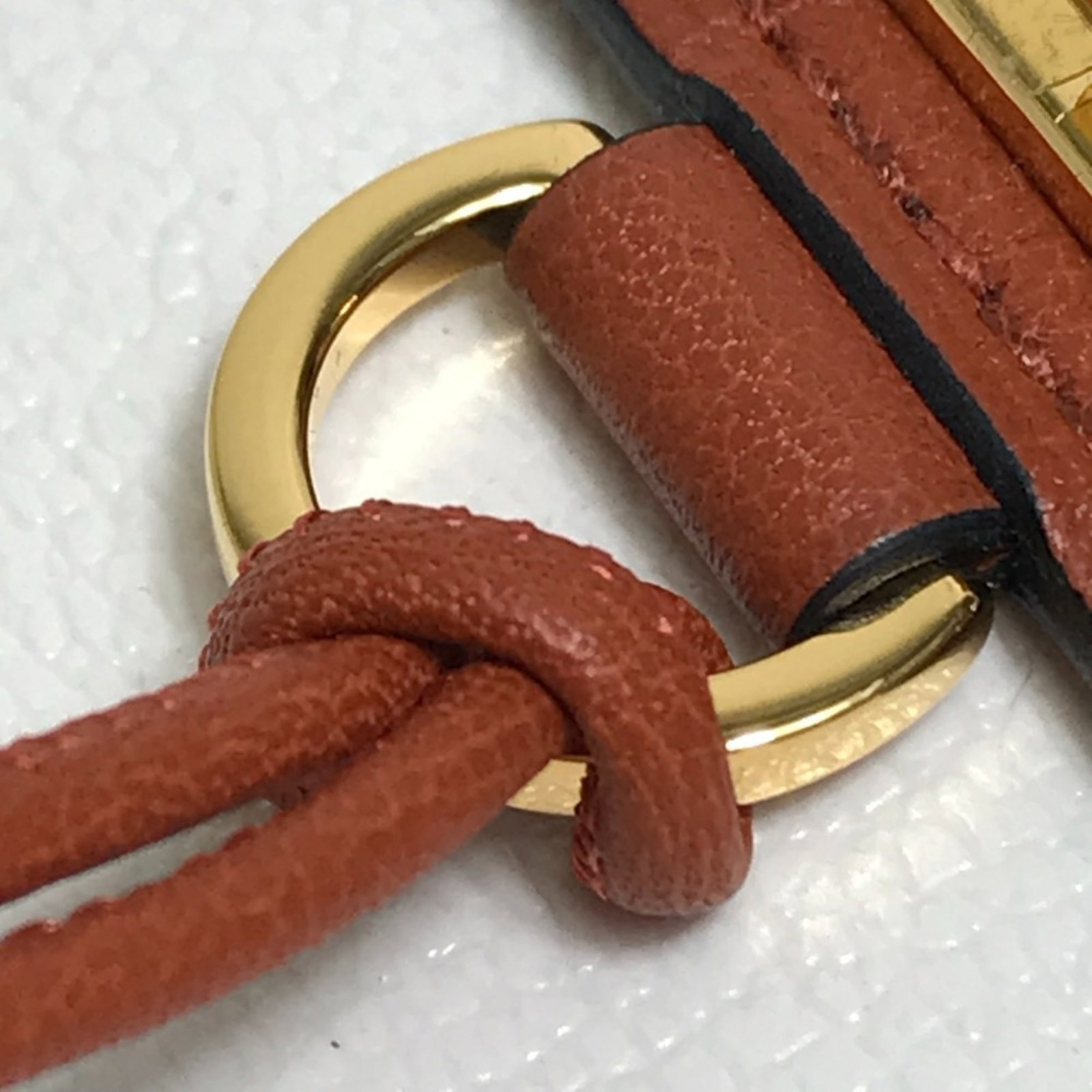HERMES Leather Brown - 5