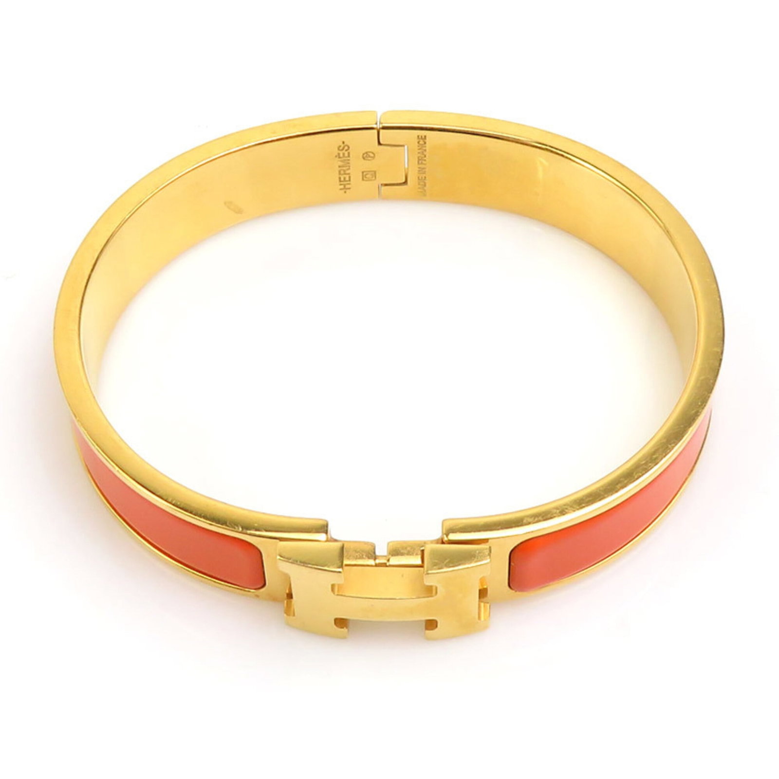 HERMES Bangle Enamel Metal - 5