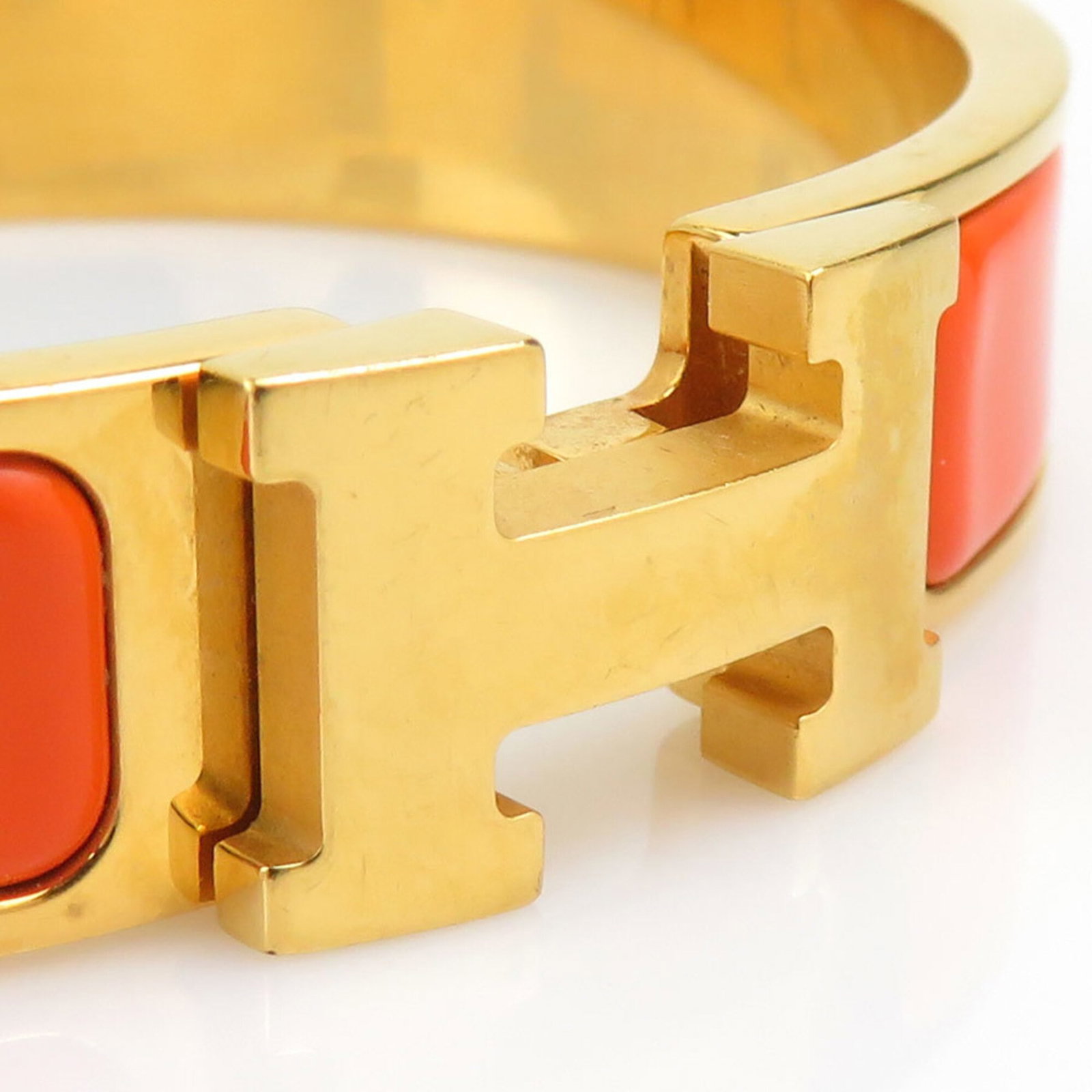 HERMES Bangle Enamel Metal - 7