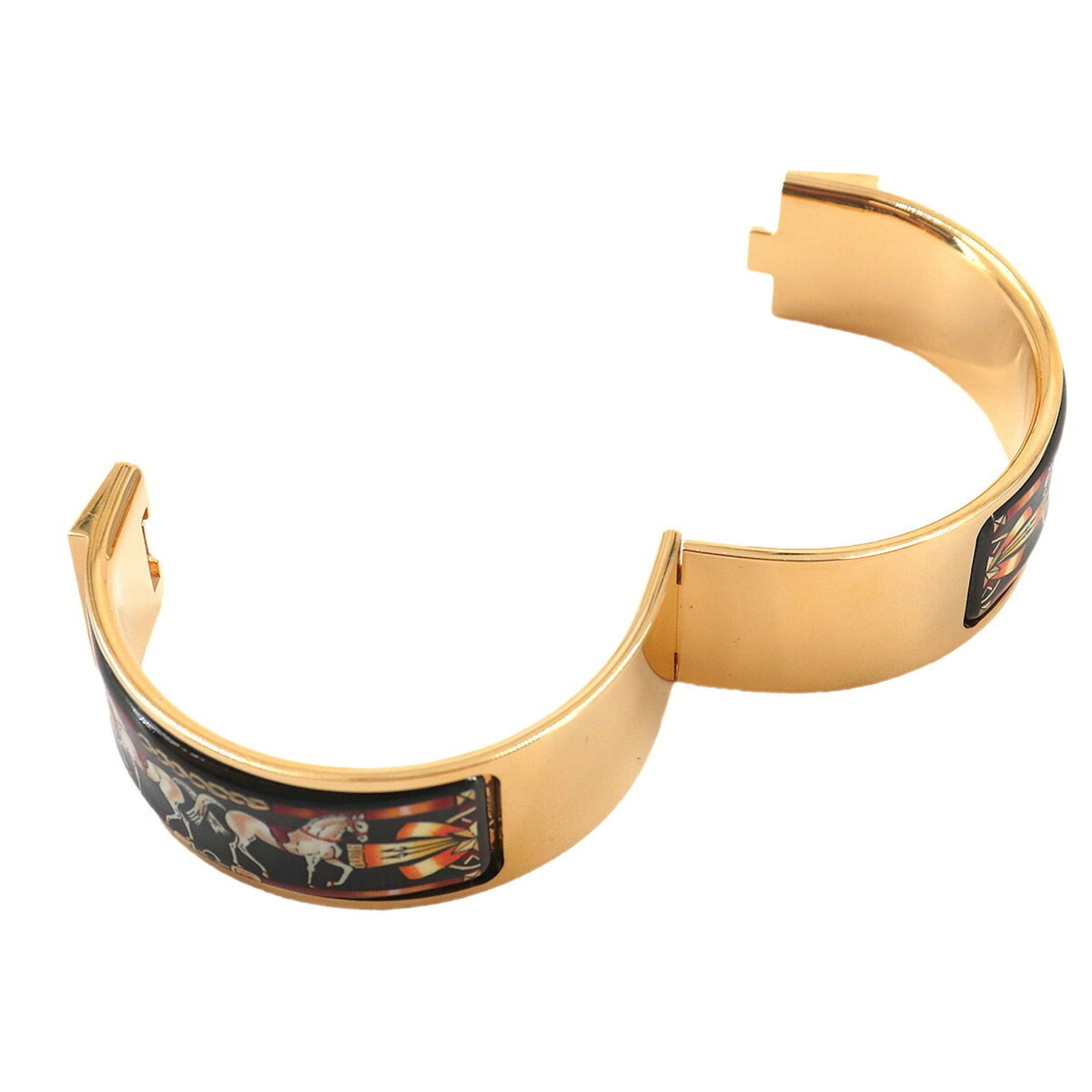 HERMES Bangle Black Gold - 5